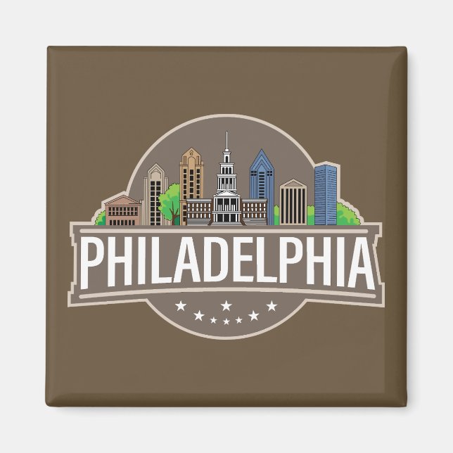 Aimant Philadelphie Pennsylvanie (Devant)