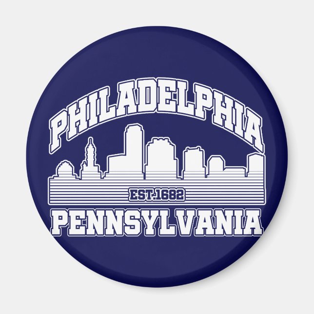 Aimant Philadelphie, Pennsylvanie (Devant)