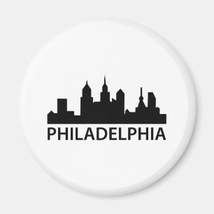 Aimant Philadelphie Skyline