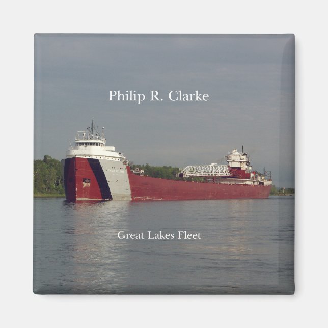 Aimant Philip R. Clarke (Devant)