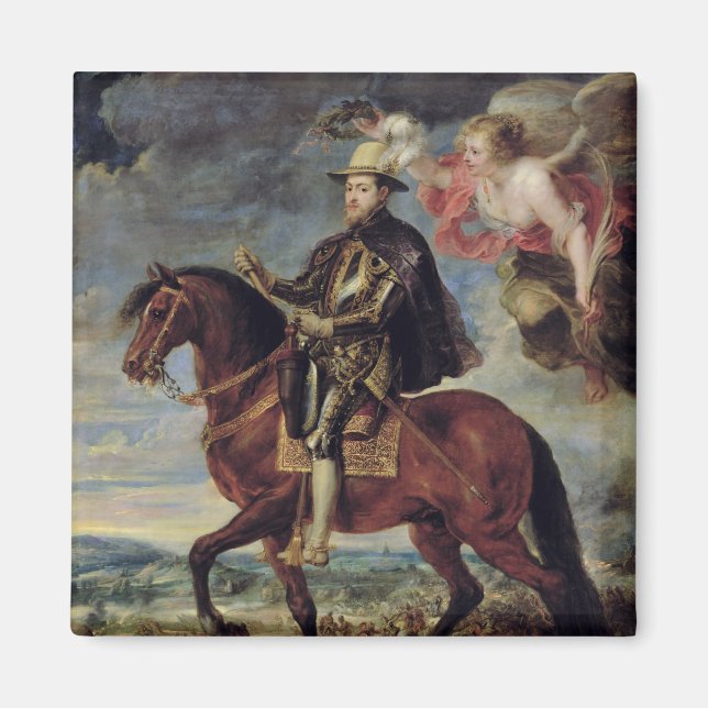 Aimant Philippe II couronné par la victoire, 1628 (Devant)
