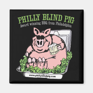 Aimant Philly Blind Pig BBQ