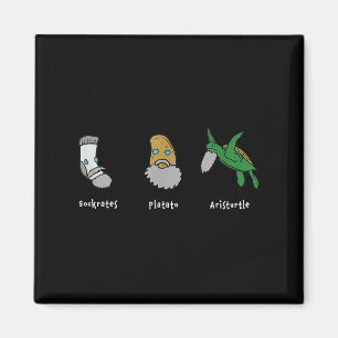 Aimant Philosophie Socrates Platon Aristote Design Pour P