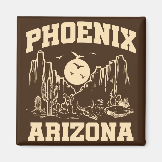 Aimant Phoenix, Arizona (Devant)
