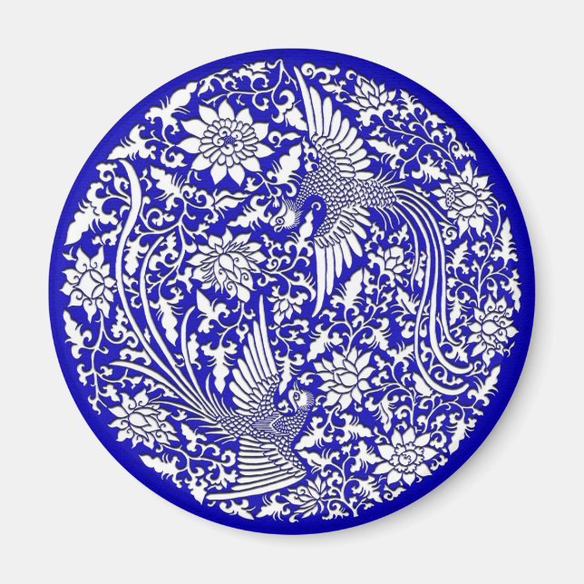 Aimant Phoenix chinois (Devant)