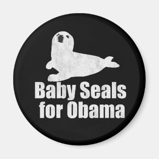 Aimant Phoques pour bébés pour Obama