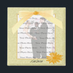 Aimant photo Carré à fleurs jaunes<br><div class="desc">Votre événement aura la finition photo parfaite lorsque vos invités ramèneront ces magnets de photos comme leurs faveurs. Ces magnets de photo branchés offrent un moyen unique et fonctionnel d'afficher des photos. Idéal pour des photos de votre événement à donner à chacun de vos invités en souvenir de votre journée...</div>