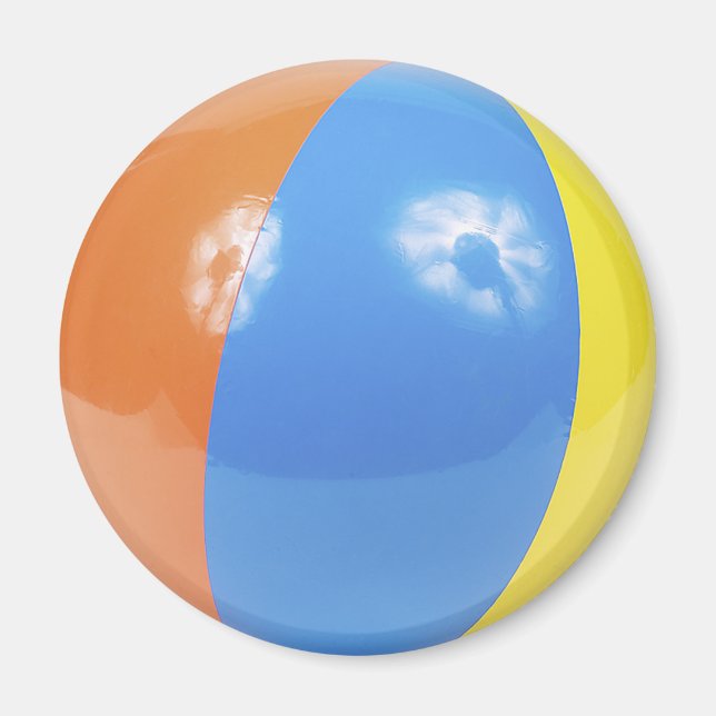 Aimant photo de beach ball (Devant)