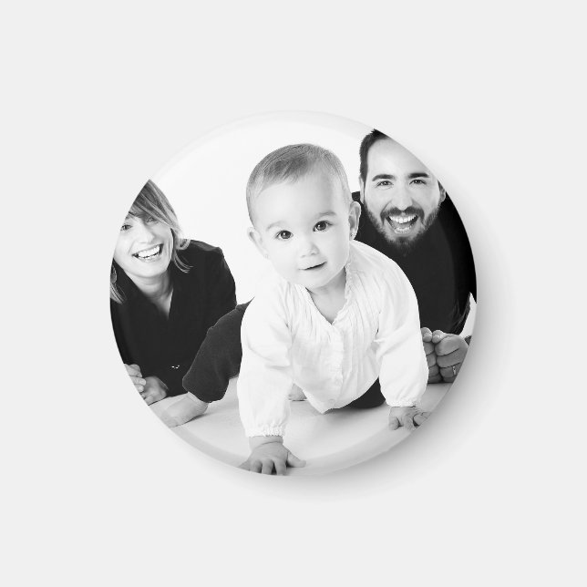 Aimant Photo de famille customisée (Devant)
