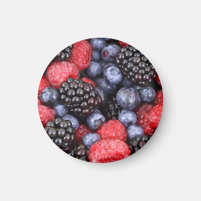 Aimant Photo de fruits d'été (Devant)