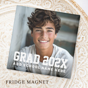 Aimant Photo de la promotion de l'année de fin d'études o