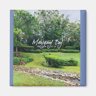 Aimant Photo de Mahogany Bay, Roatan, Honduras