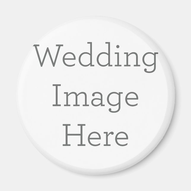 Magnet Standard, 5,7 cm Cercle (Devant)