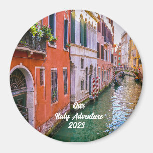 Aimant Photo de voyage sur mesure en famille en Italie