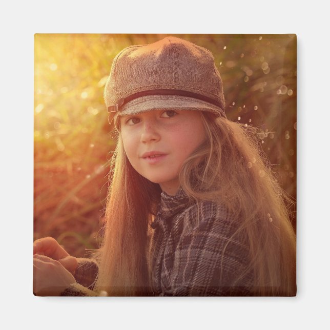 Aimant PHOTO PERSONNALISÉ (Devant)