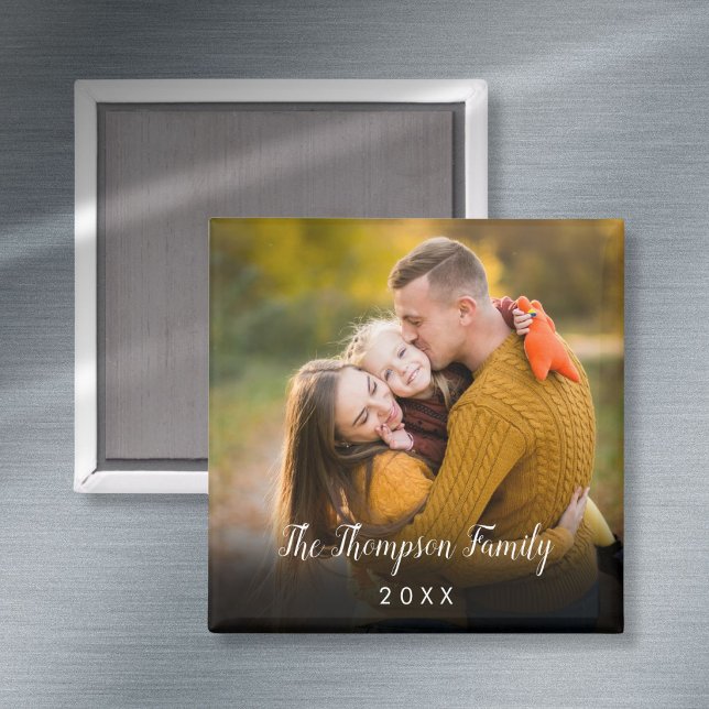 Aimant Photo personnalisé moderne (Modern Personalized Photo Magnet
)