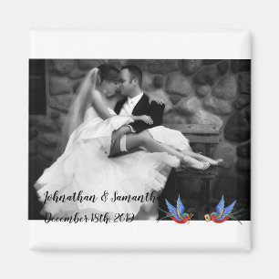 Aimant photo personnalisé Tatouage traditionnel d'