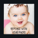 Aimant Photo personnalisée<br><div class="desc">Personnalisé créer un aimant unique...  télécharger votre propre photo sur cet aimant - les aimants frigo de Ricaso</div>