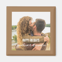 Photo personnalisée et texte mignon couple gardien