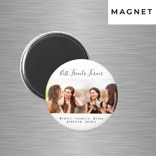 Aimant Photo personnalisée meilleurs amis pour toujours g