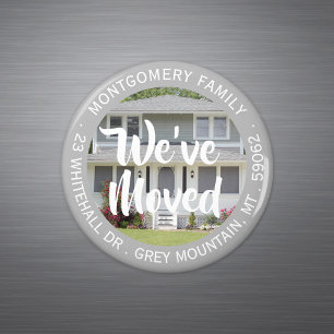 Aimant Photo personnalisée Nous avons déplacé l'aimant de