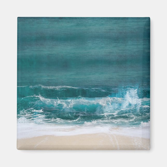 Aimant Photo personnalisée Réfrigérateur de voyage modern (Devant)