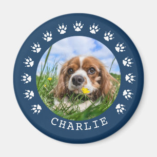 Aimant Photo pour animaux de compagnie Empreintes de patt