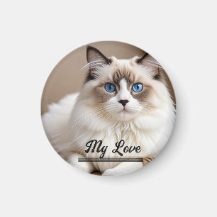 Aimant Photo pour animaux de compagnie ''My Love'' Person