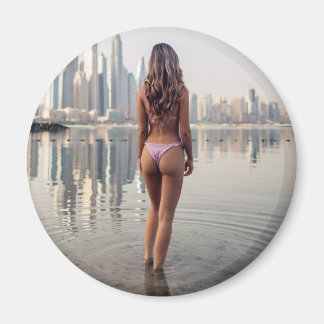 Aimant photo pour fille Bikini Pin Up