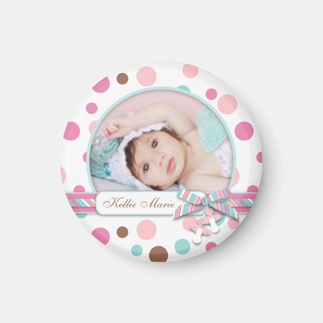 Aimant photo pour fille R FP (Devant)