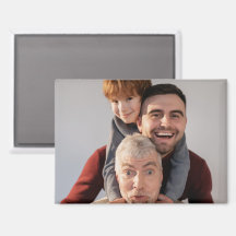 Aimant photo rectangle 8,9 cm x 6,4 cm