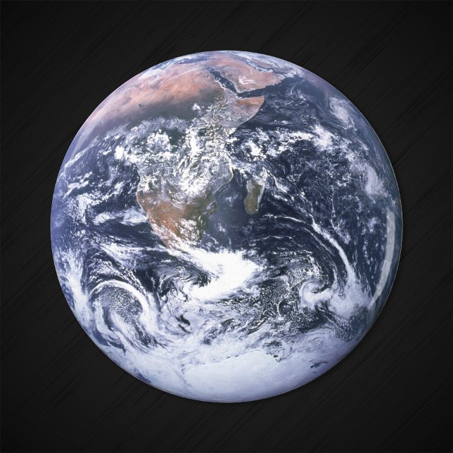 Aimant Photo vintage Blue Marble Earth (Créateur téléchargé)