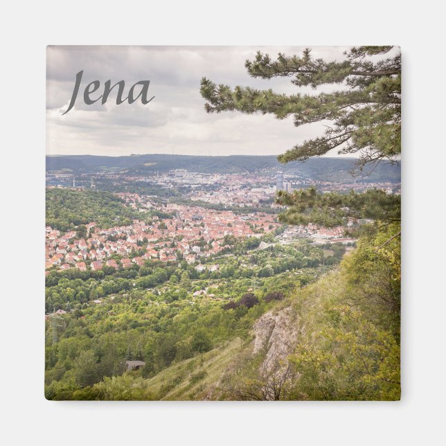 Aimant Photo vue Jena (Devant)