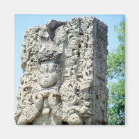 Photographie en couleur élégante des ruines mayas