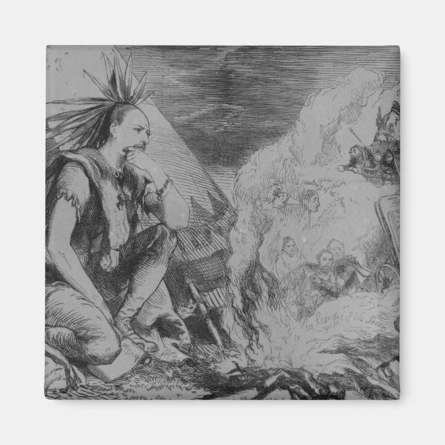 Aimant Photos dans le feu ! (Devant)