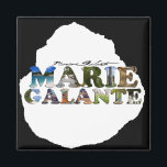 Aimant Photos de Marie-Galante<br><div class="desc">magnet pour réfrigérateur plage de Marie-Galante</div>