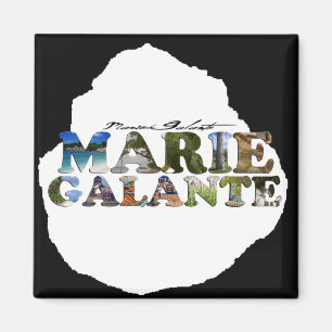 Aimant Photos de Marie-Galante