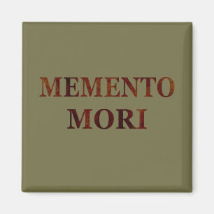 Aimant Phrase latin - Saisir le Jour - Memento Mori