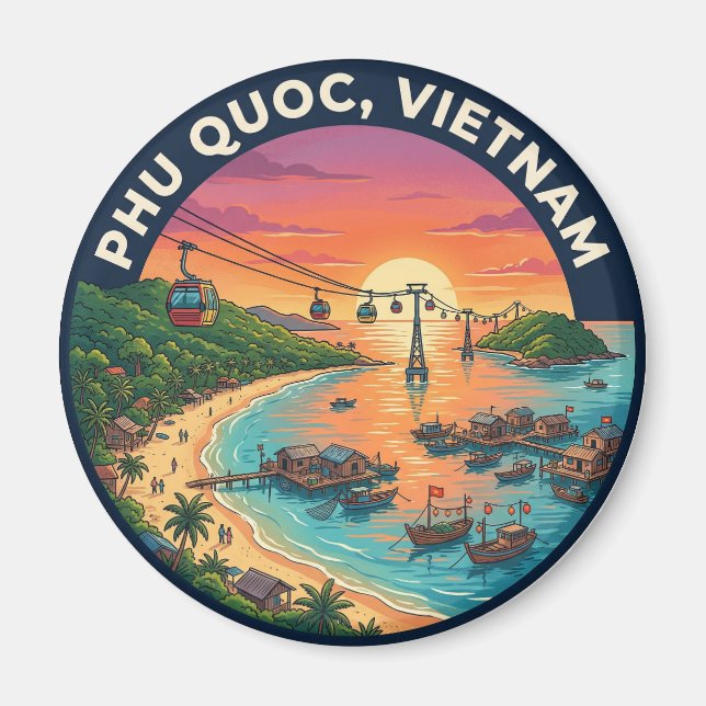 Aimant Phu Quoc Viêt Nam (Devant)