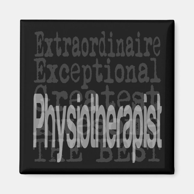 Aimant Physiothérapeute Extraordinaire (Devant)