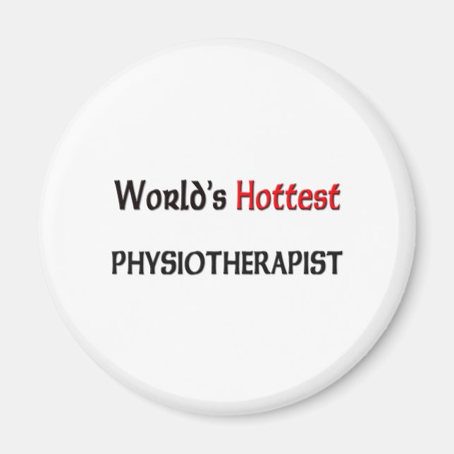 Aimant Physiothérapeute le plus chaud au monde (Devant)