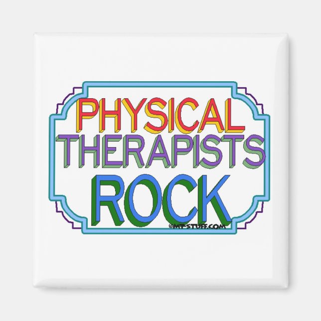 Aimant Physiothérapeutes Rock (Devant)