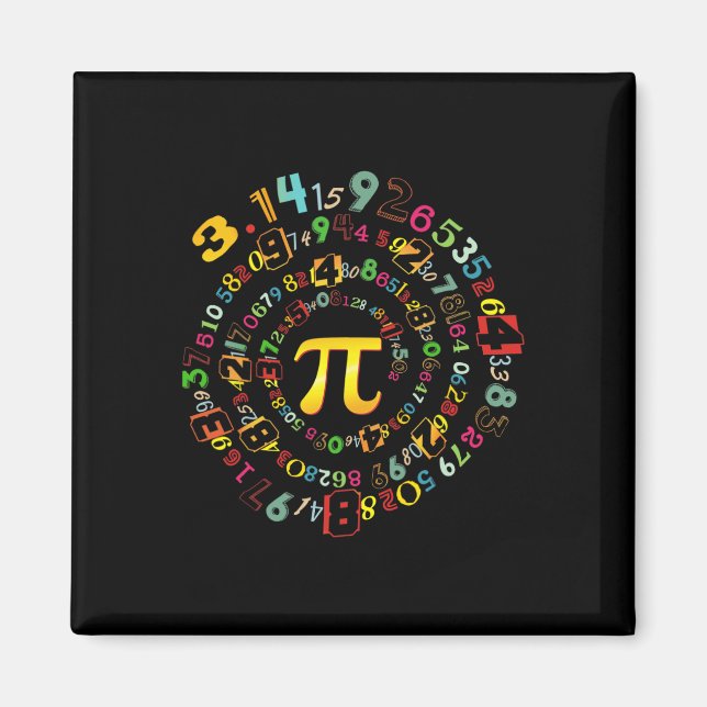 Aimant Pi 314 Math Pi Lovers Garçon Fille Toddler Mathéma (Devant)