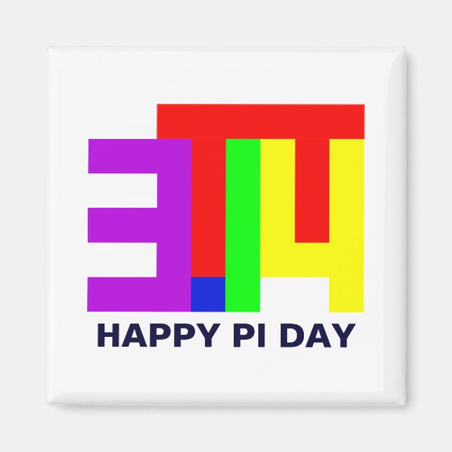 AIMANT PI = 3,14 (Devant)