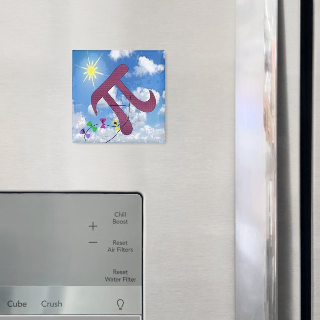 Aimant Pi dans le ciel (In situ (réfrigérateur))