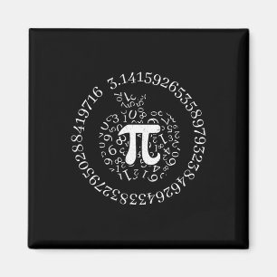 Aimant Pi Day Apple Graphic Cute Funny Math Lover Pie Pun