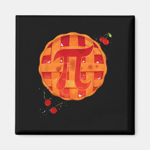 Aimant Pi Day Cherry Pie Math Enseignant Funny Thanksgivi