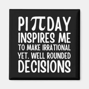 Aimant Pi Day Funny
