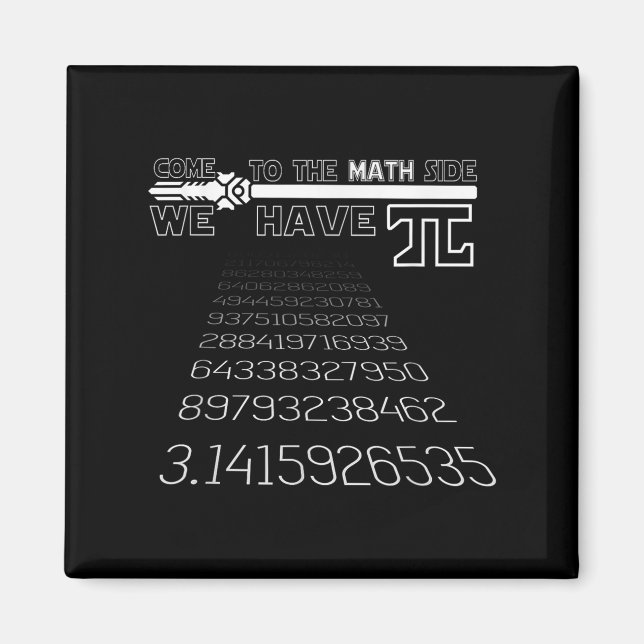 Aimant Pi Day Funny Excellent Citation Graphique Imprimer (Devant)