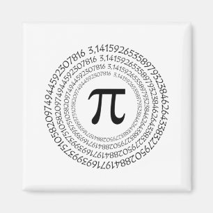 Aimant Pi Day Shirt Funny Pi Tshirt cadeau pour Maths Lov